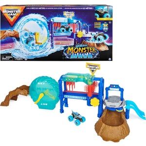 Monster Jam Megalodon Monster Wash Playset New in box $35